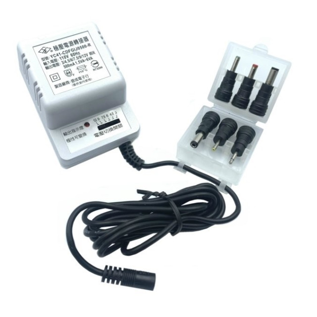 六段穩壓電源整流器 (500ma)