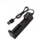 18650 單槽充電座(USB)