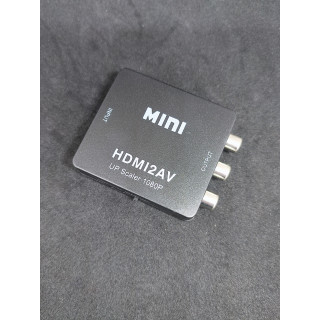 HDMI 轉 AV 轉接盒