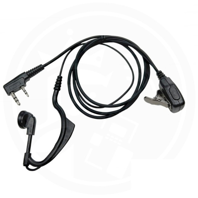 無線電耳機麥克風 (耳掛式 K 頭)
