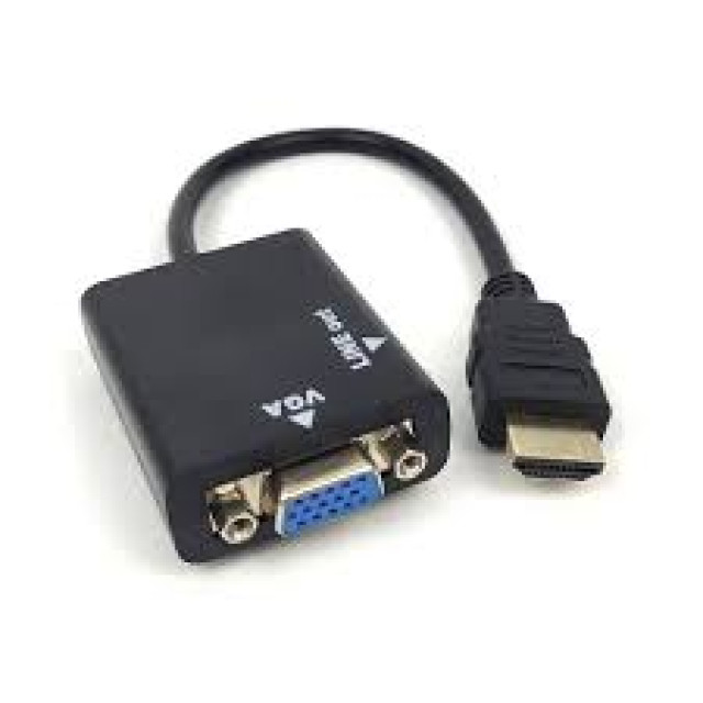 HD轉VGA+3.5耳機轉接 附音源線
