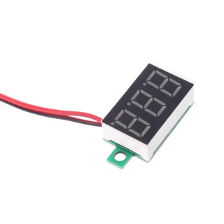 0.36 三位數字電壓錶 2線 DC4-30V (綠)