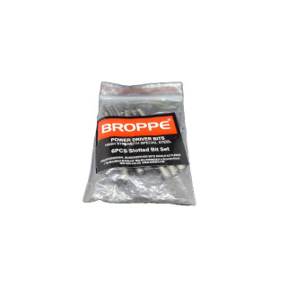 BROPPE 801 一自電動起子頭6支組 (S2合金鋼5mm)