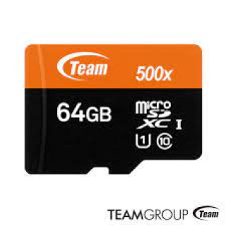 TEAM Micro SD XC 含轉接卡 64G