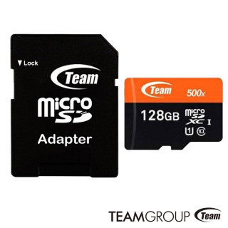 TEAM MicroSD XC 128G 附轉接卡